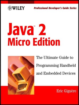Java 2 Micro Edition - ebook